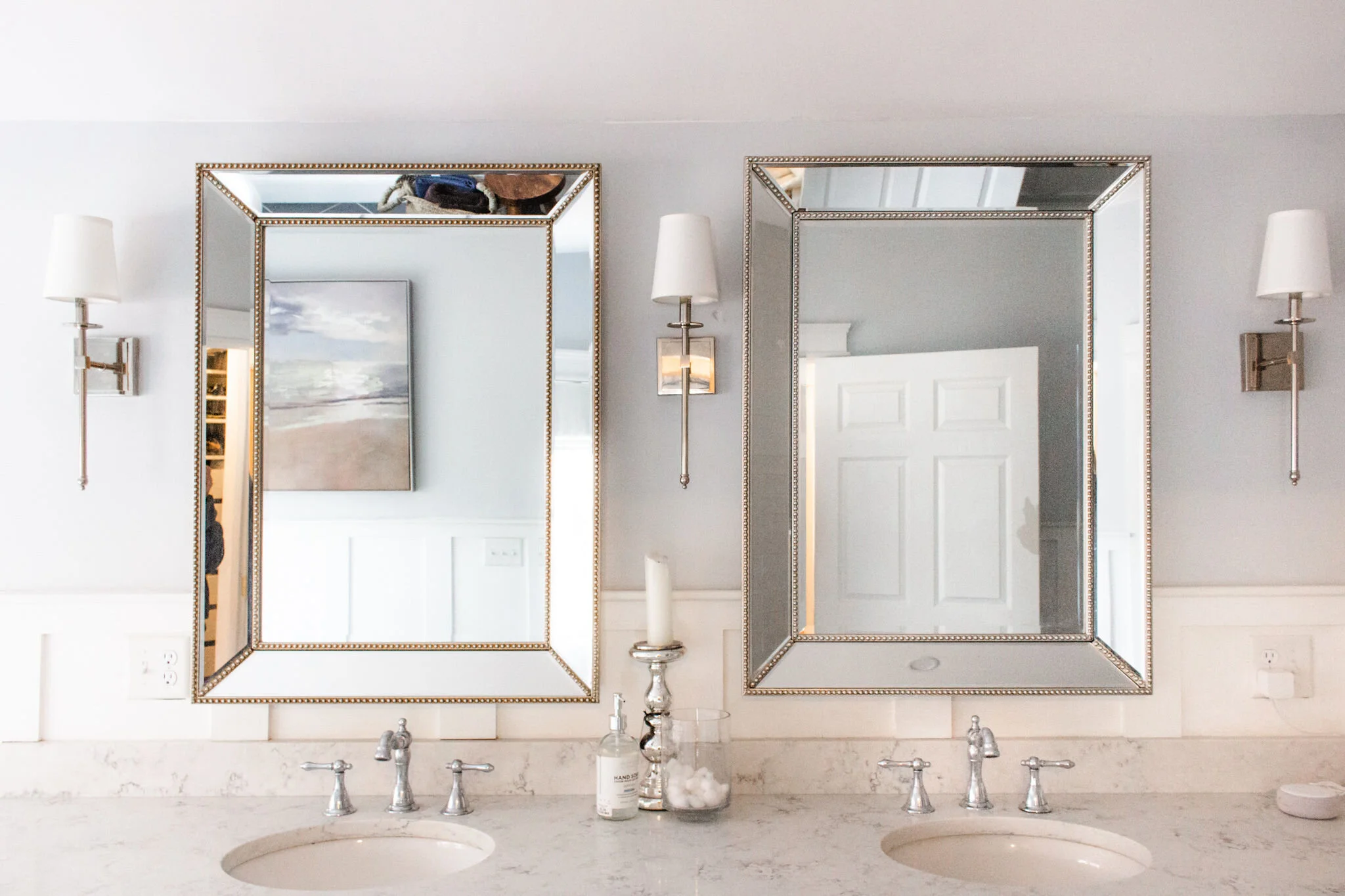 Restoration hardware 2024 sconces bathroom